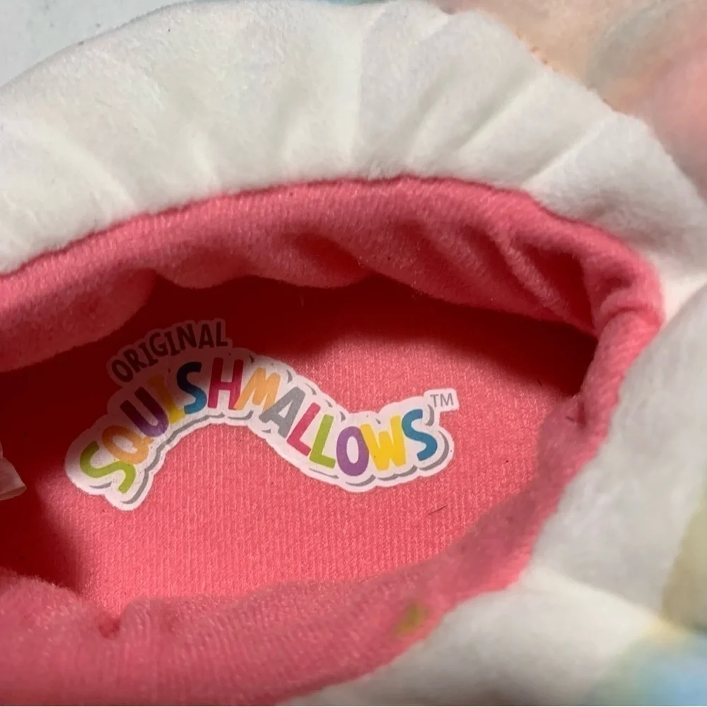 Squishmallows Rainbow Unicorn Slippers Size 4-5. New without tags